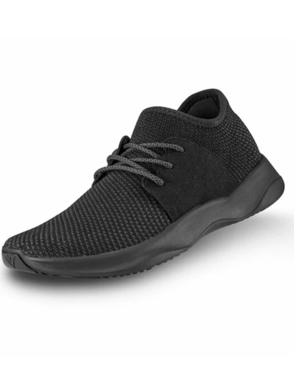 Vessi Everyday All Black Size 9 waterproof lace up outdoor athletic sneakers EUC